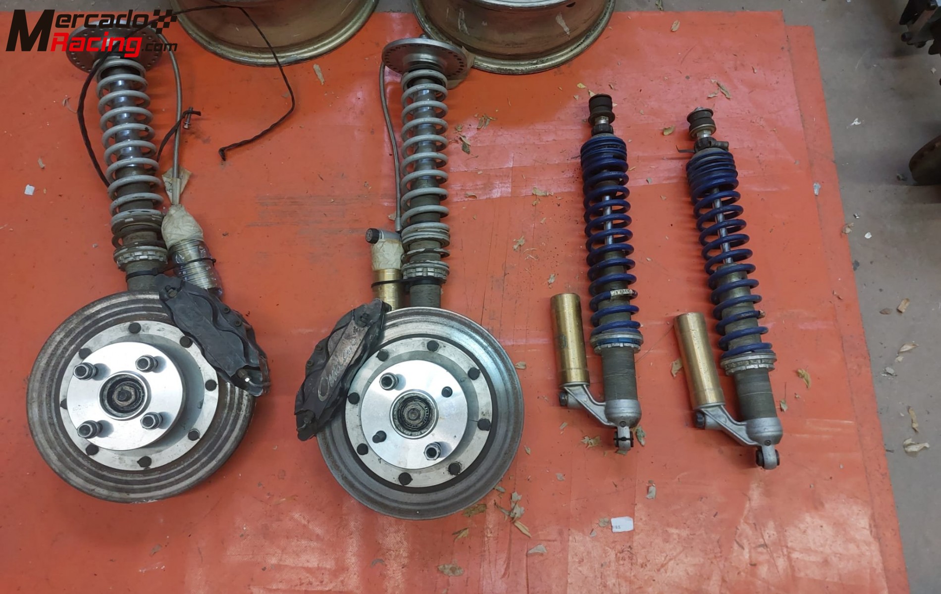 Puente trasero y kit tierra ohlins escort mk2