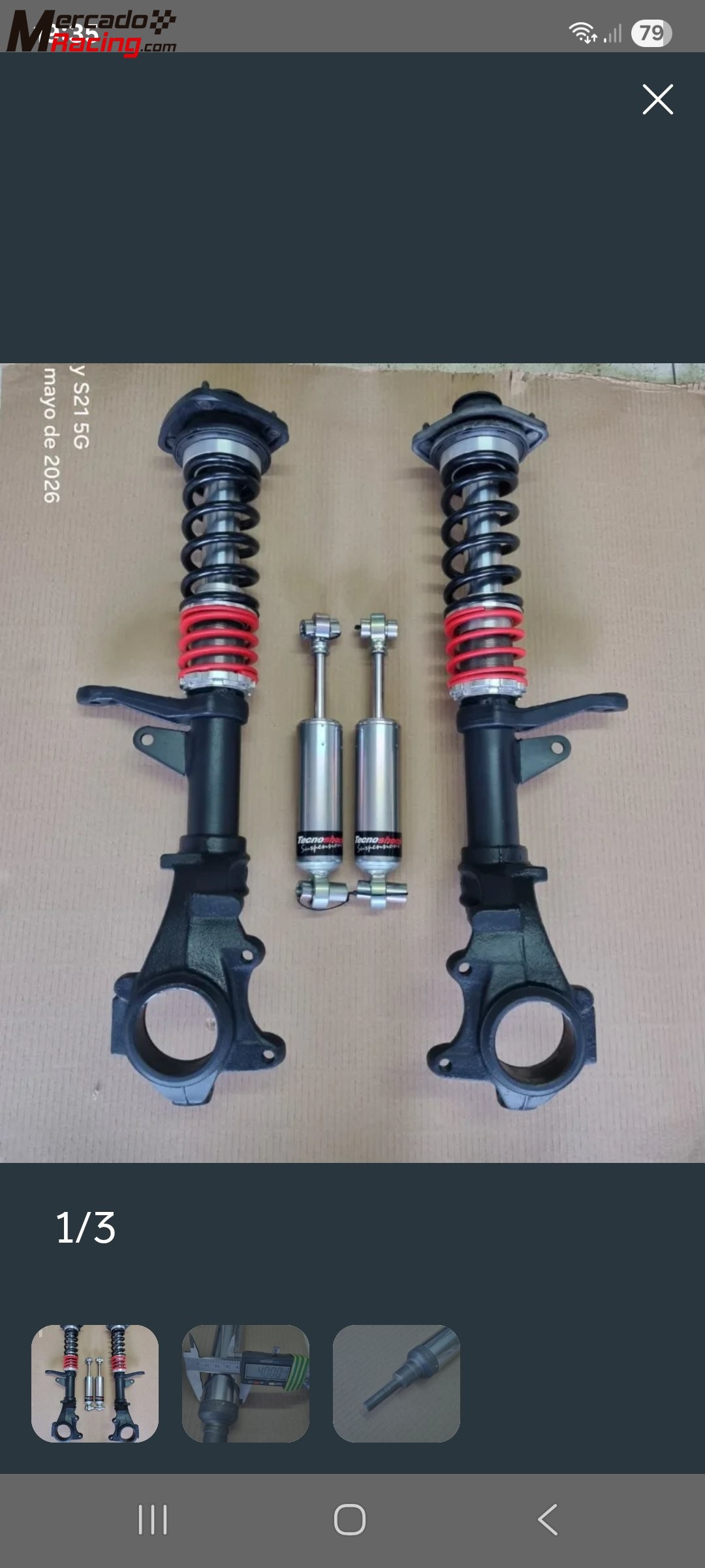 Suspension saxo