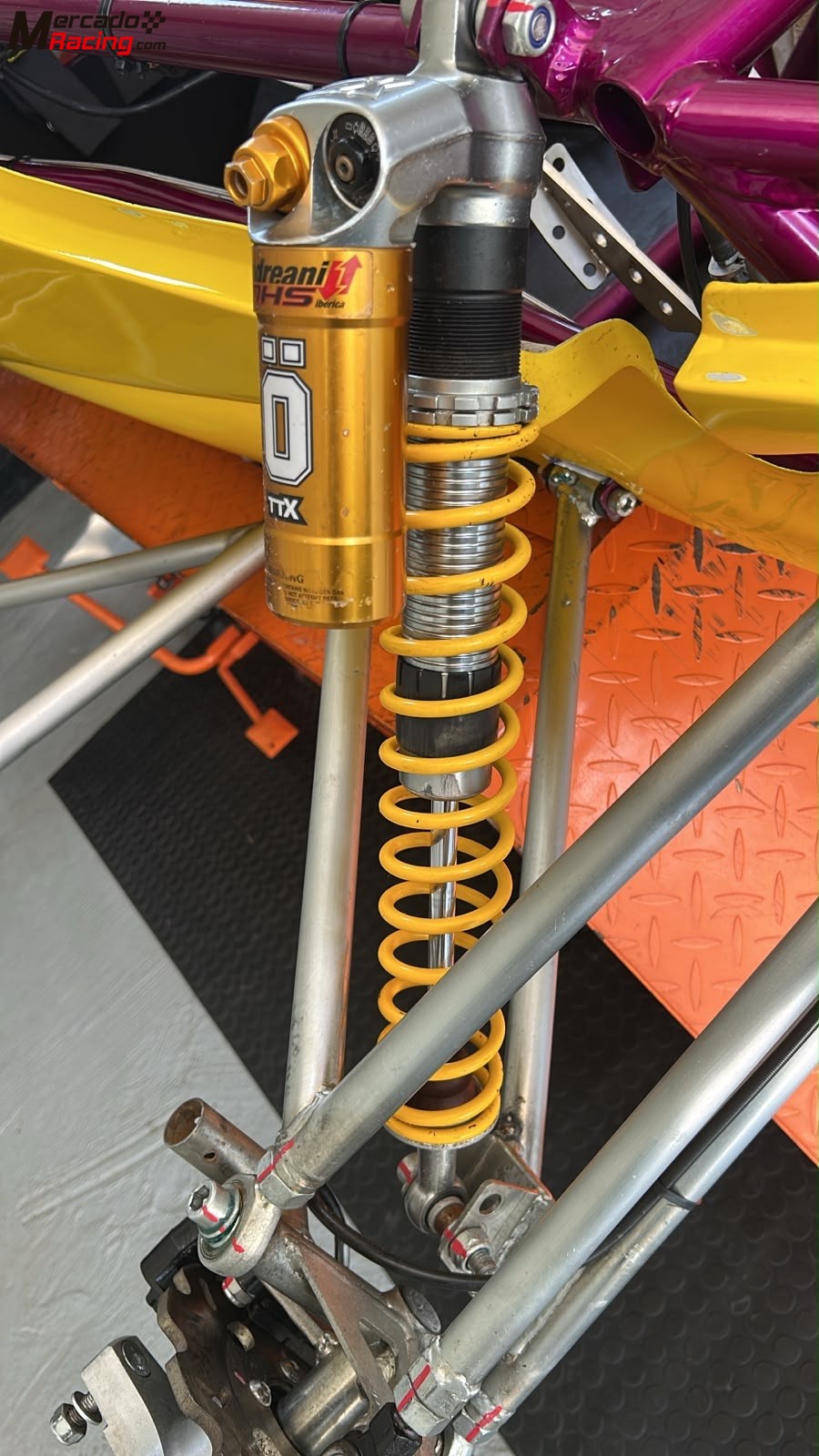 Suspensiones ohlins ttx 3 vías 