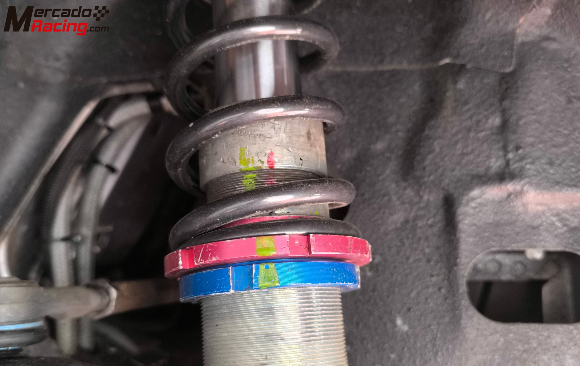 Amortiguacion delantera 2 vias en compresion para citroen saxo