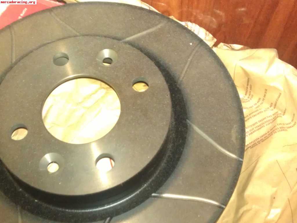 Discos de freno brembo max para clio i 1.8 16v 120€