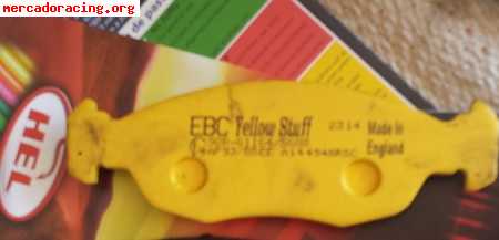 Pastillas ebc yellowstuff saxo 106 306