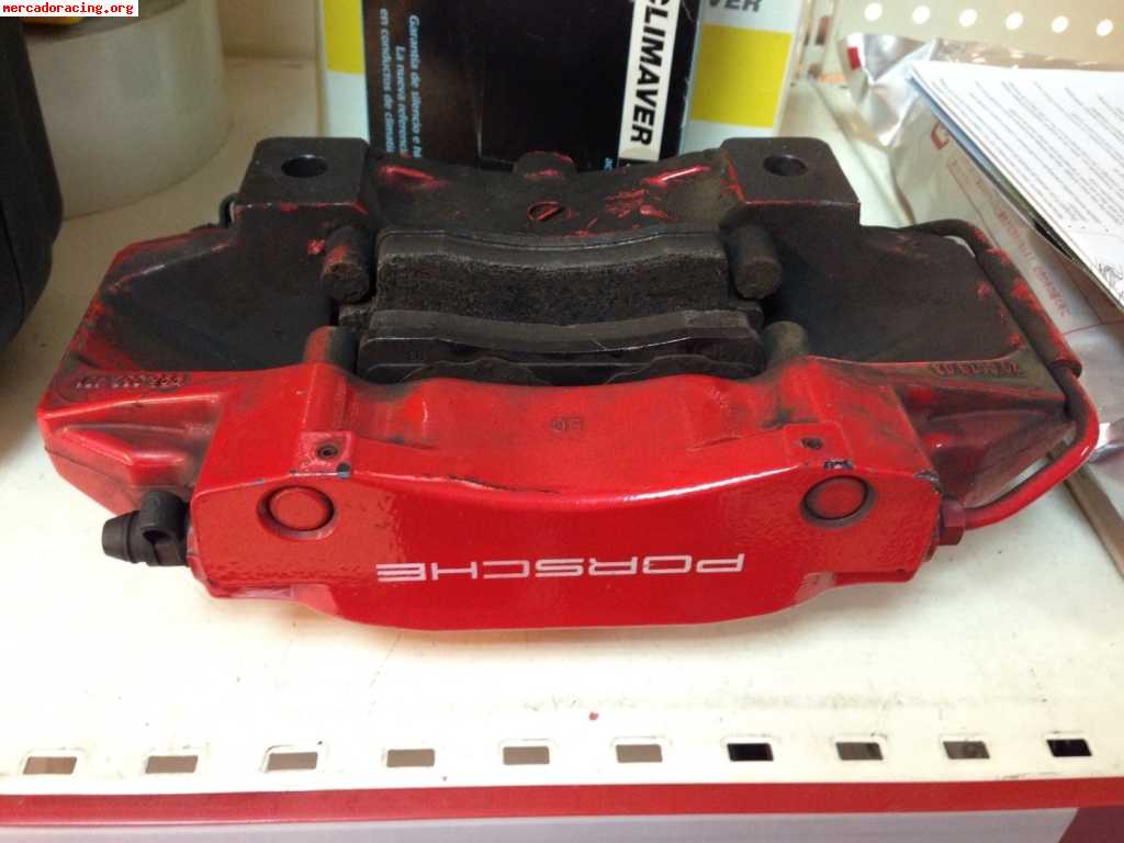 Pinzas brembo radiales de 4 pistones