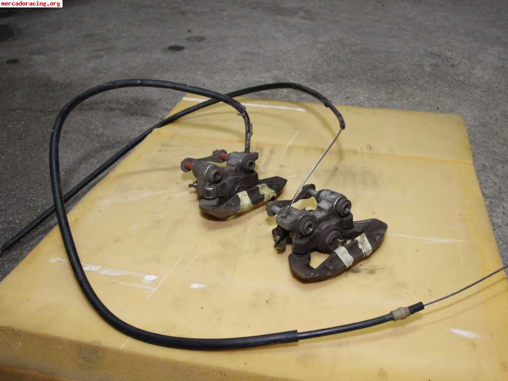 Pinzas traseras renault clio 16v