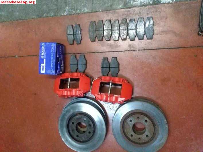 Pinzas de frenos alcon de la copa saxo