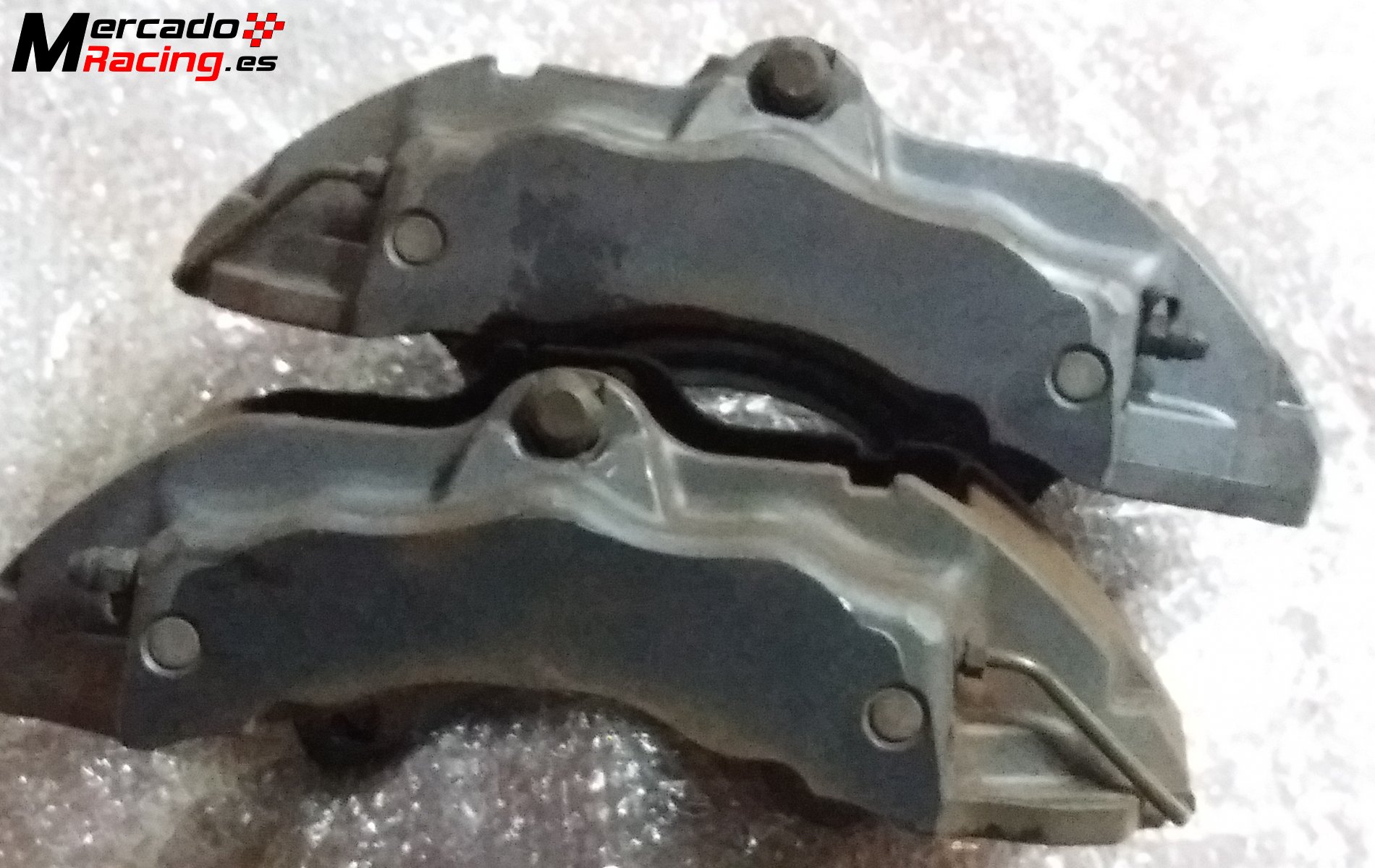 Pinzas freno delanteras brembo de 6 pistones 