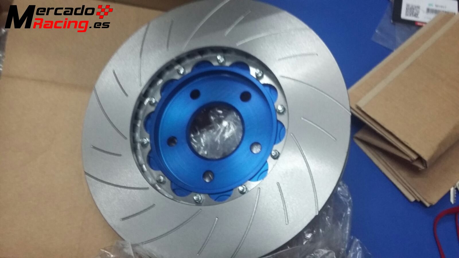 Discos freno delanteros  zimmermann para lancer evo 7-8-9