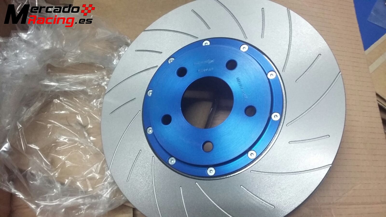 Discos freno delanteros  zimmermann para lancer evo 7-8-9