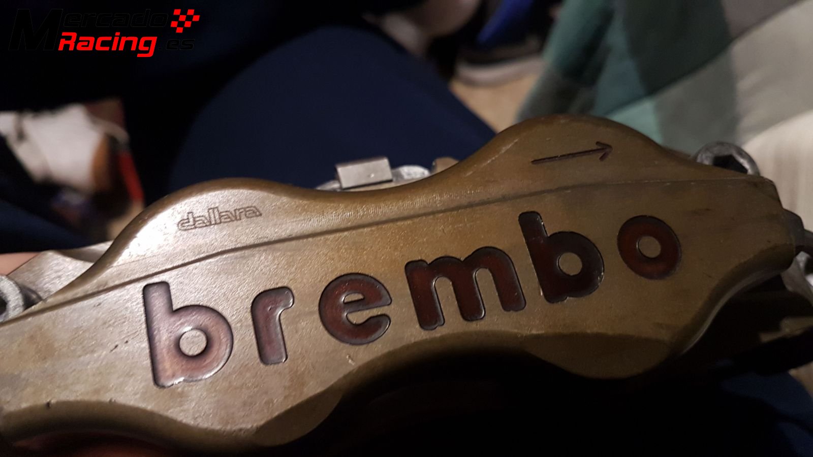 Pinzas brembo cuatro pistones - dallara  f3