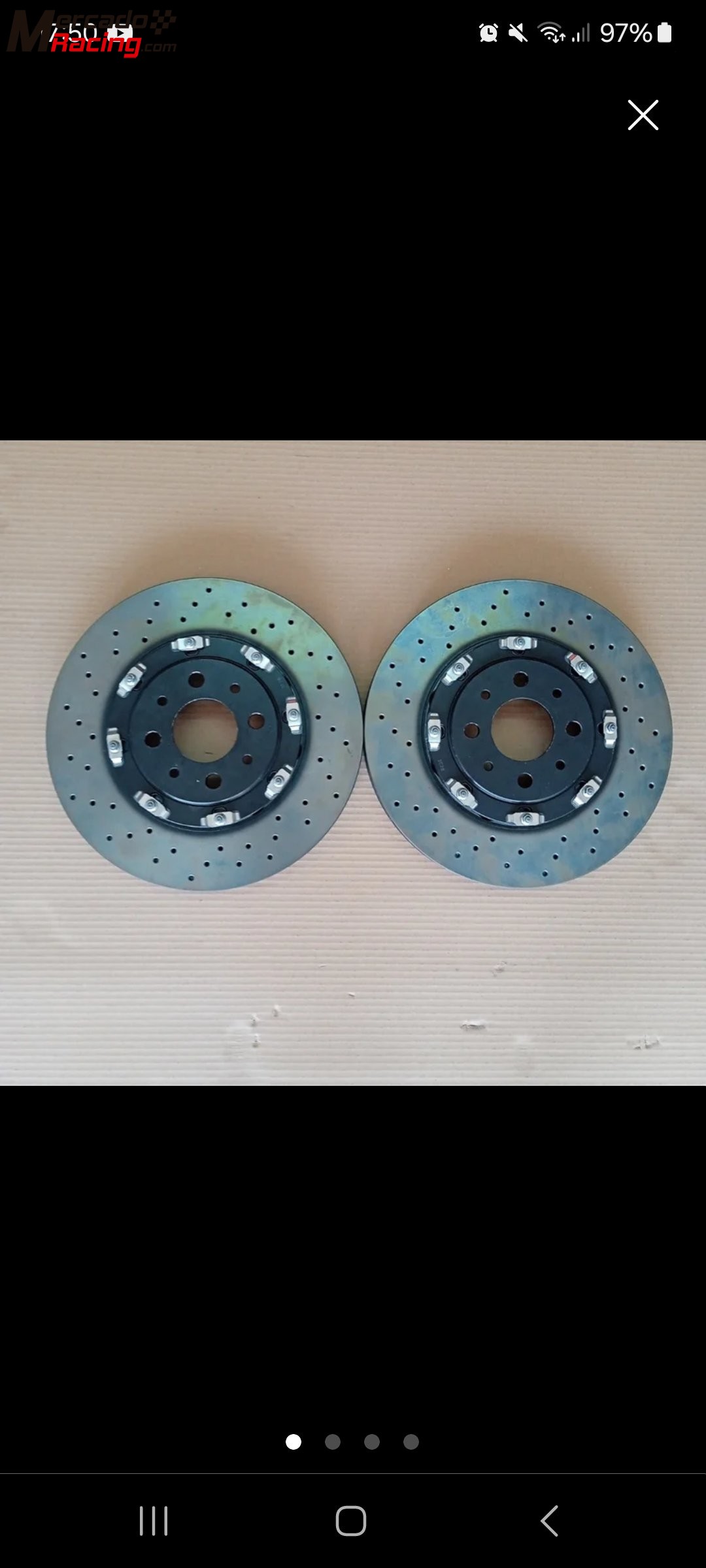 Discos flotantes  brembo 305  x28