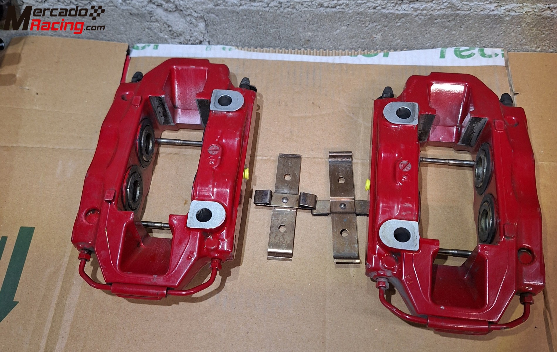 Pinzas brembo 4 pistones alfa romeo