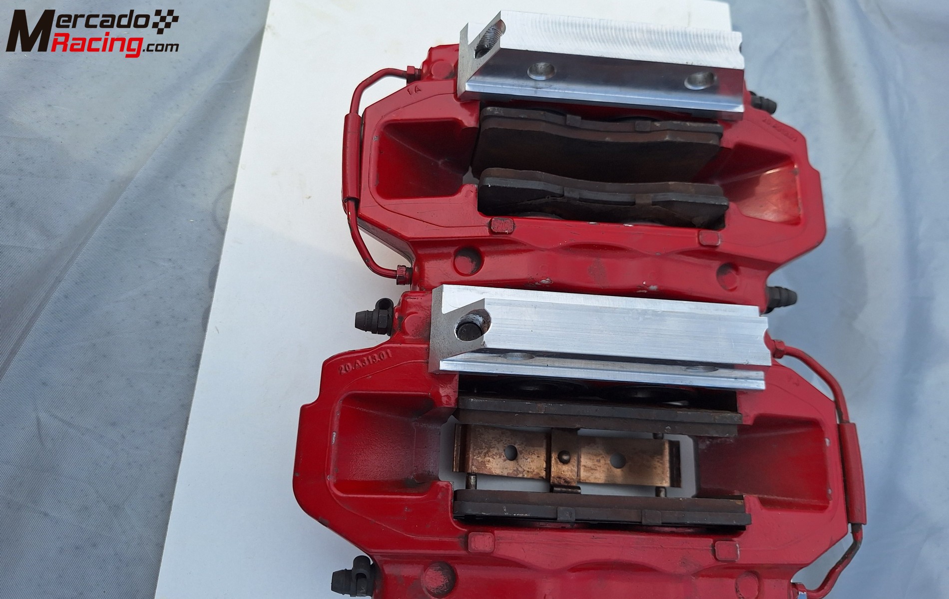 Pinzas brembo con adaptadores para psa