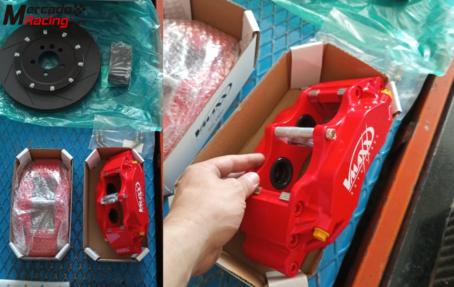 Frenada v-maxx 4 pistones 