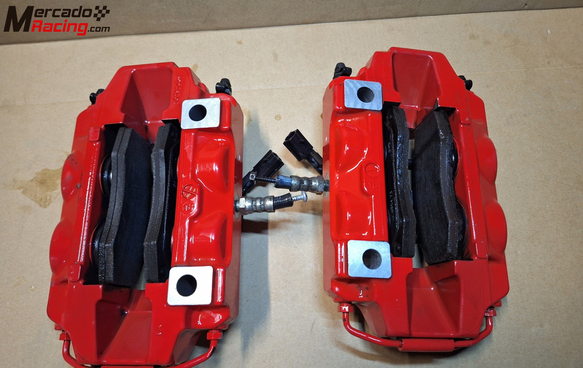 Pinzas brembo 4 pistones