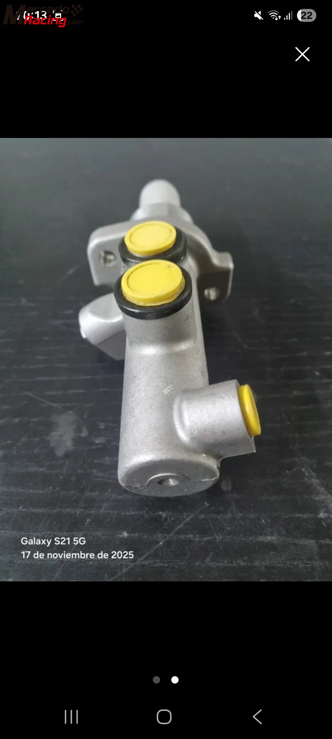 Supresor  servofreno peugeot 206 con bomba 25.4 desafío frances 