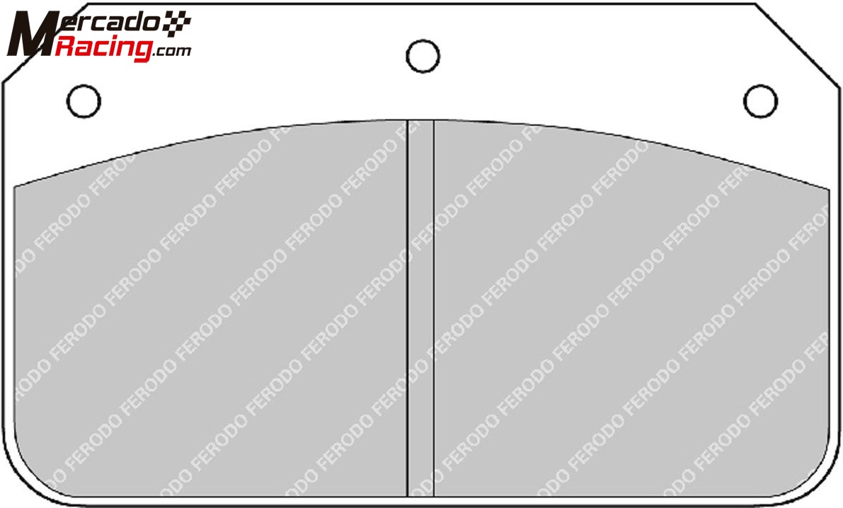 Pastillas ferodo racing ds3000 frp502r wilwood