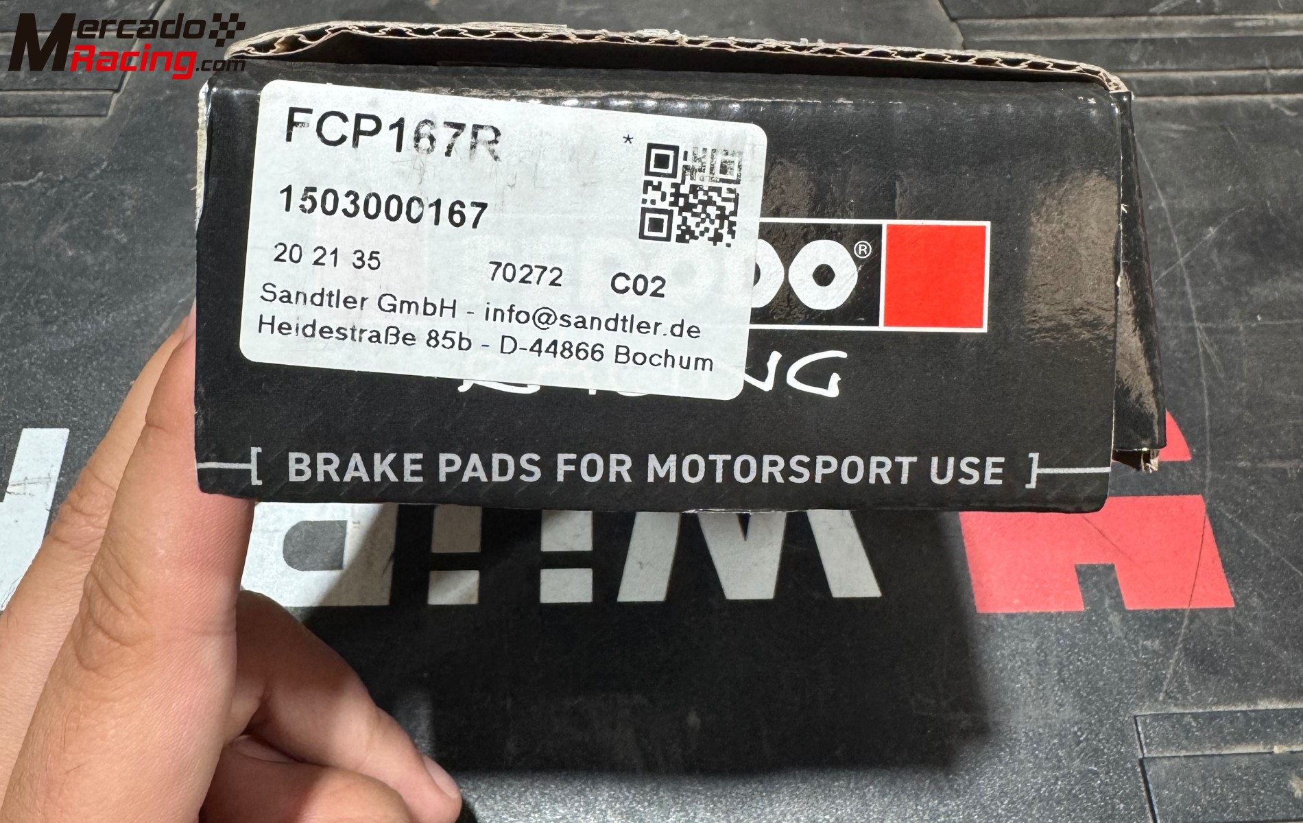 Ferodo ds3000 fcp167r