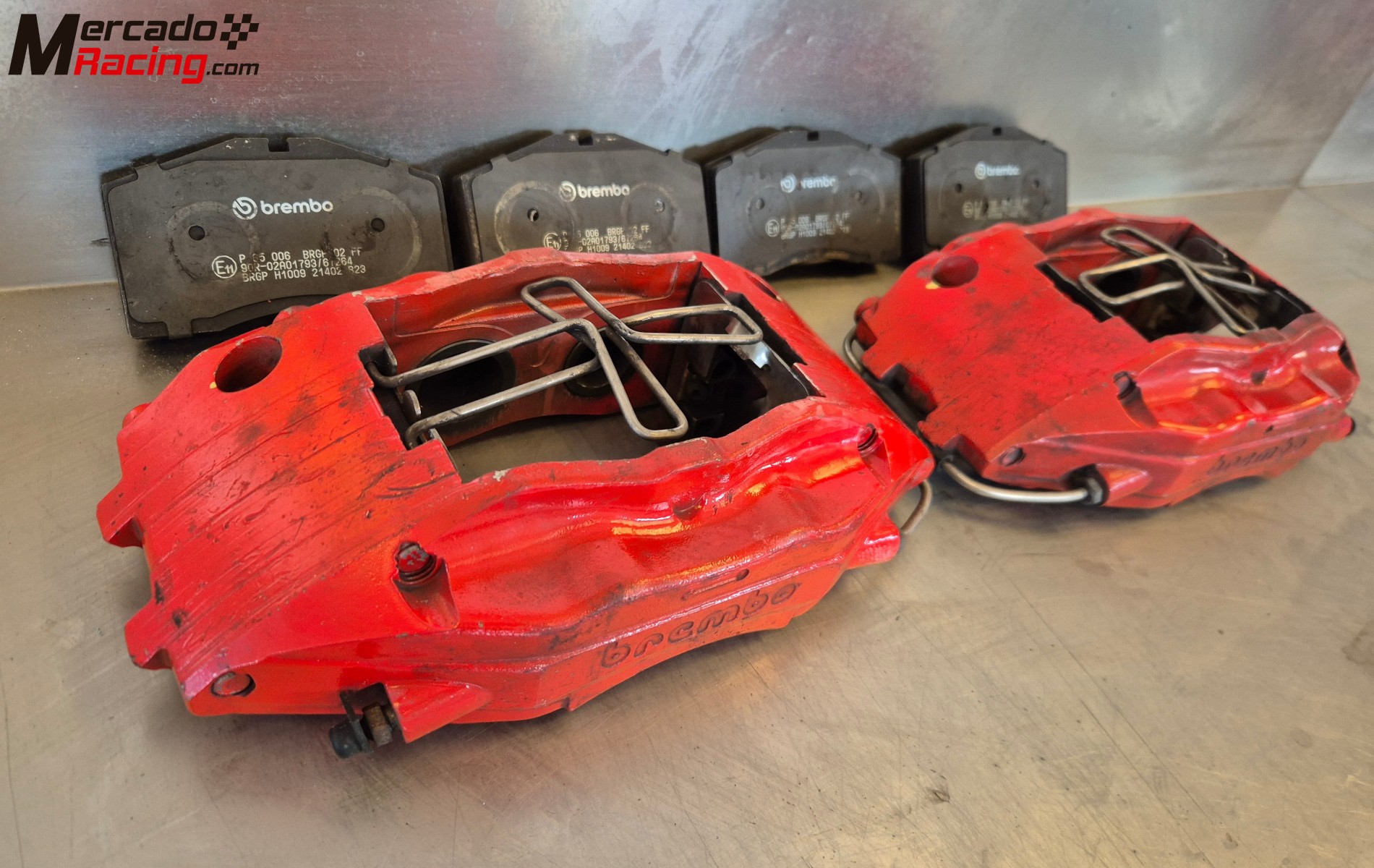 Pinzas brembo de porsche 997