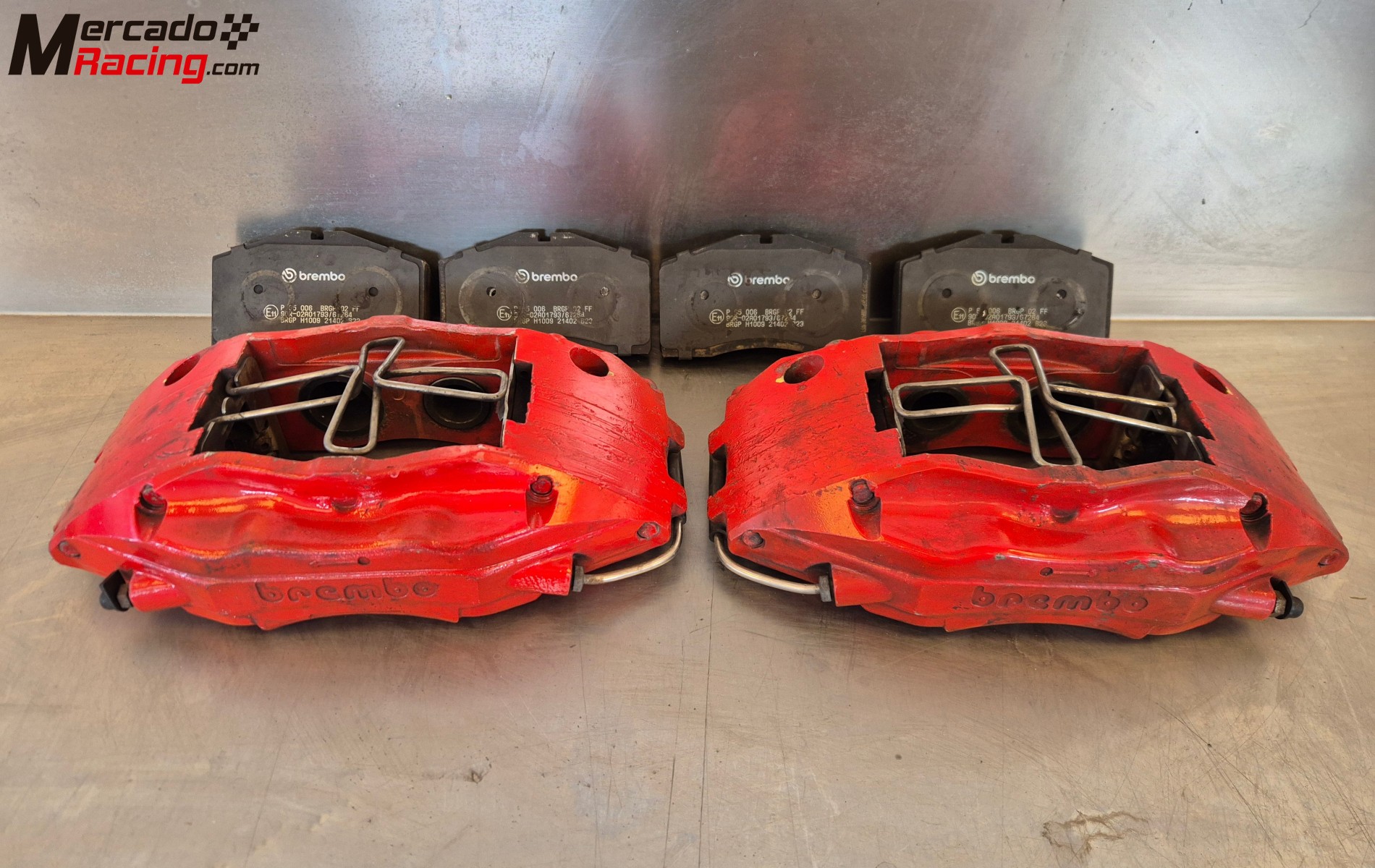 Pinzas brembo de porsche 997