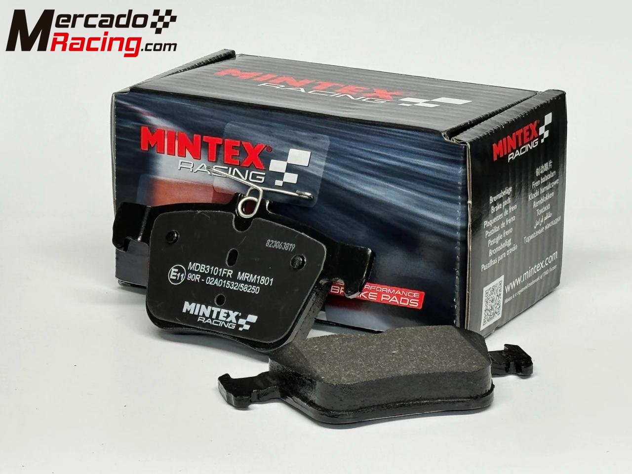 Set of frontbrake pads mintex f4r smrc