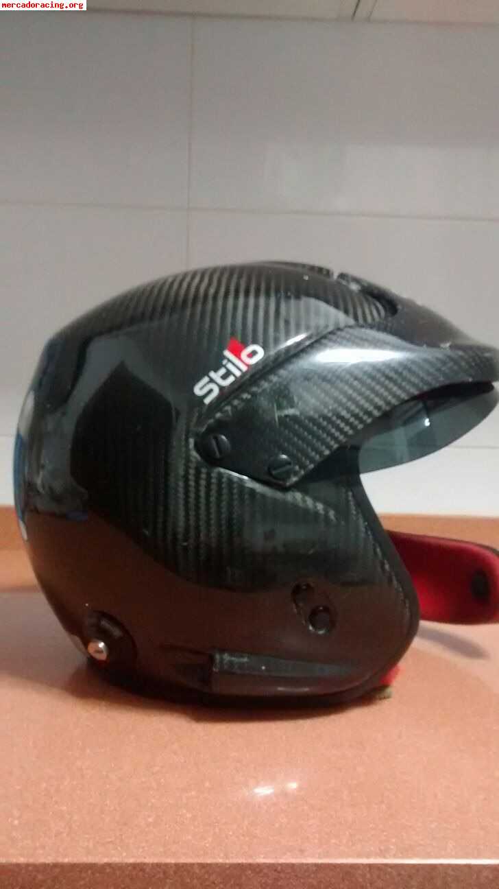 Vendo casco stilo de carbono abierto