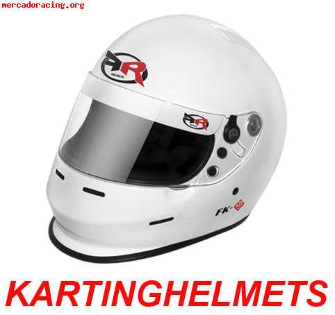 (nuevos) casco fr modelo fk12 karting y coche sa2010 talla x