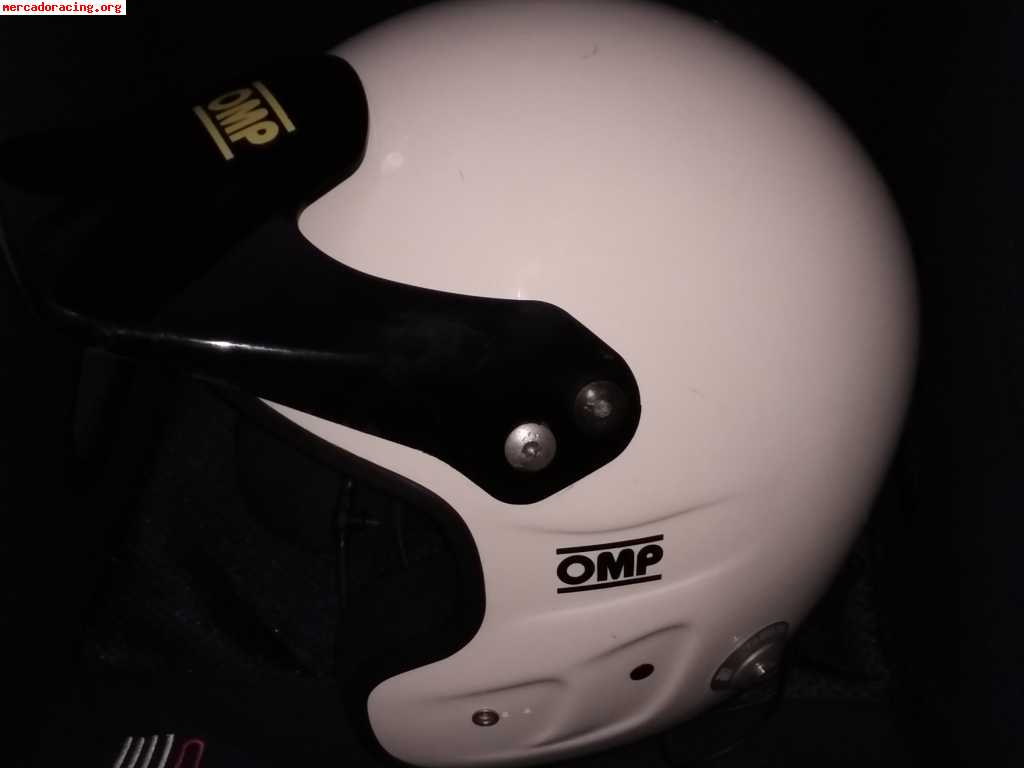 Casco omp jet 7 talla l en perfecto estado.