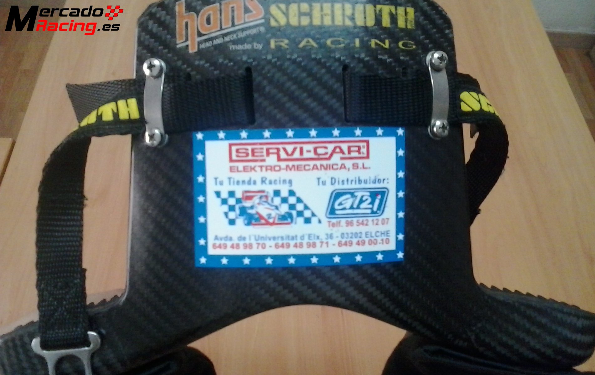 Vendo casco omp cerrado   hans schroth 20m pro carbono