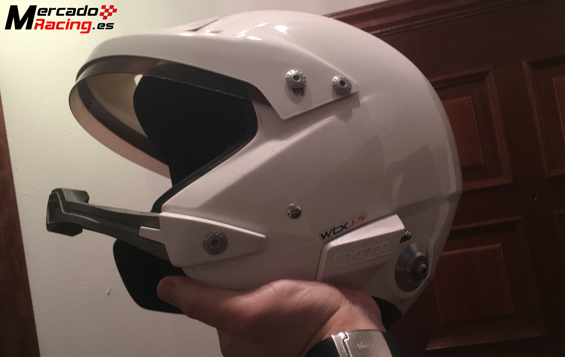 Casco sparco homologación fía snell2010 muy poco uso talla l