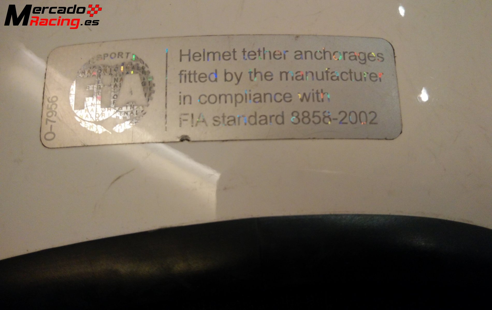 Casco galuppo margam hans homologado fia talla m 