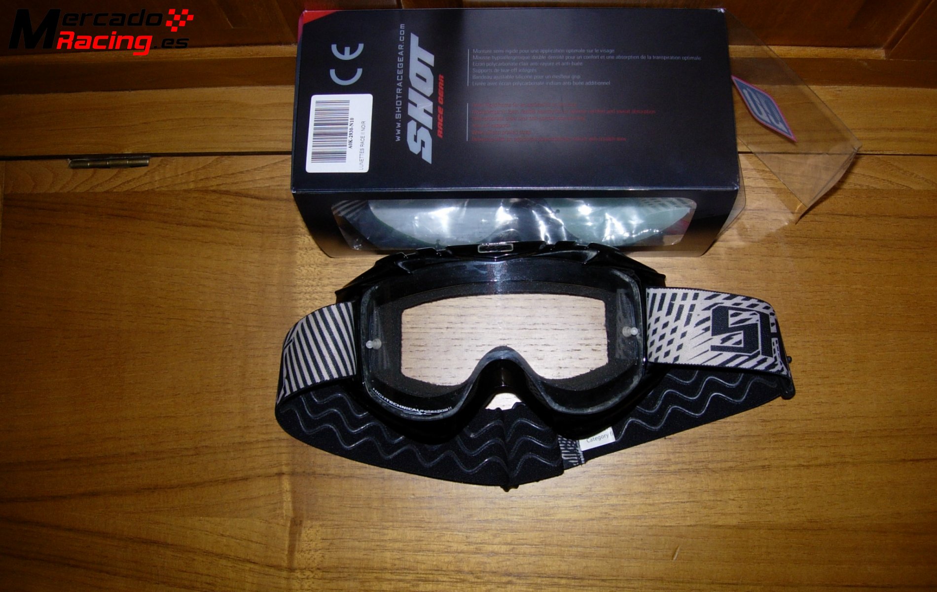 Gafas shot para casco de motocros o car-cros