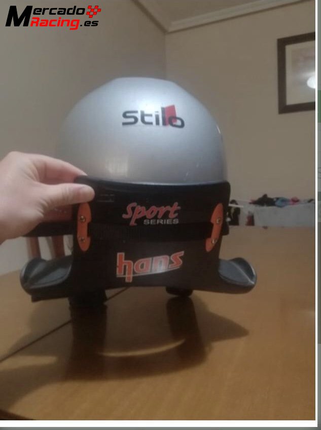 Hans y casco stilo wrc