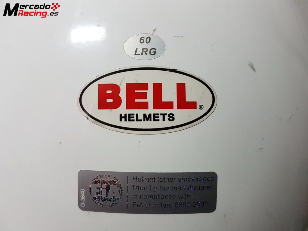 Casco bell mr-pro rally con interfonos peltor