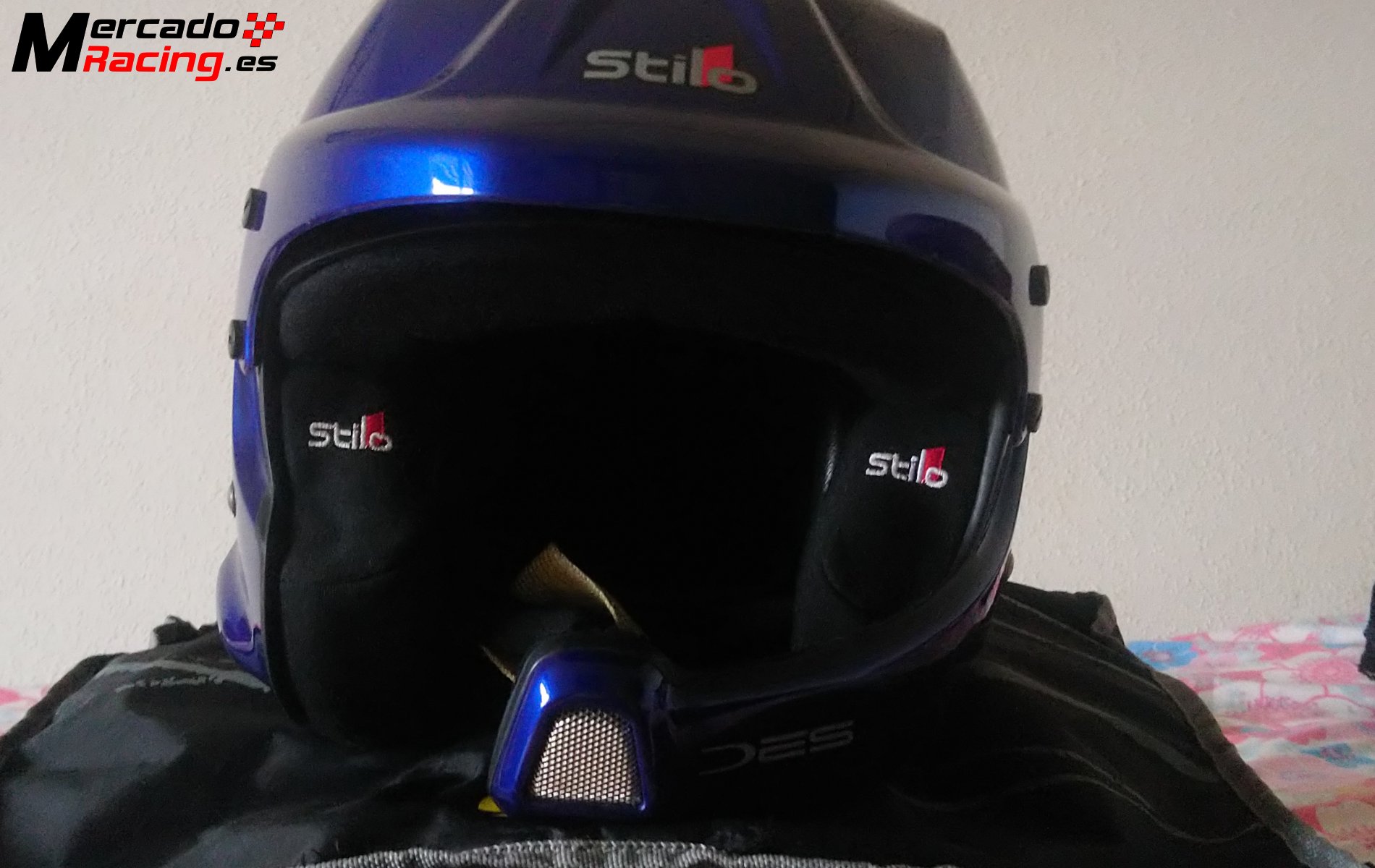 Casco stilo wrc blue