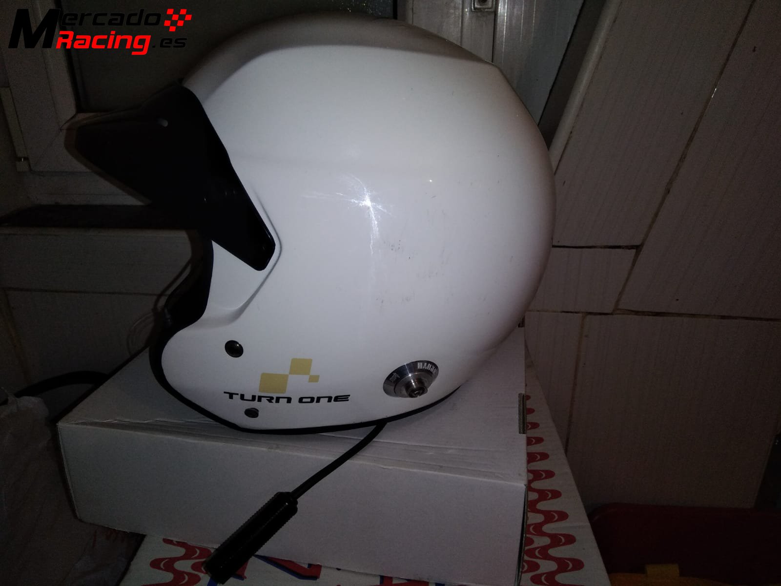 Casco turn one,interfonos stylo