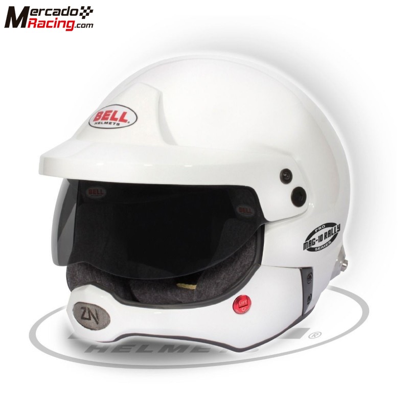 Bell mag-10 rally pro white