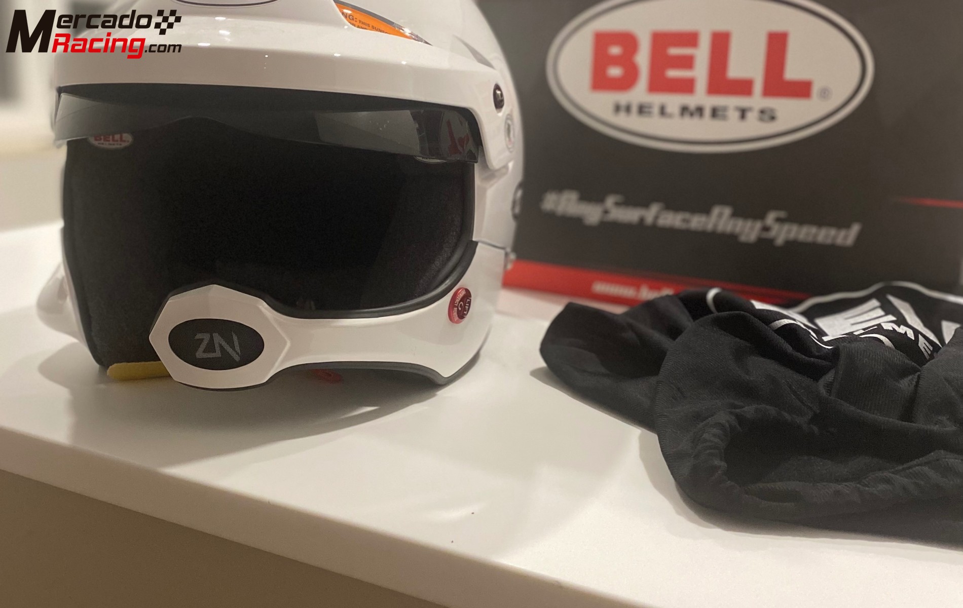 Casco bell mag 10 rally pro xl- hans l