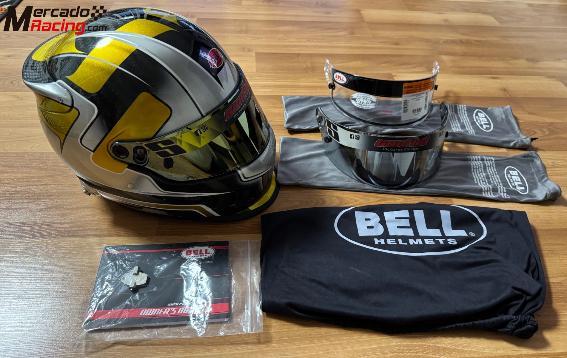 Casco bell gtx3 carbono