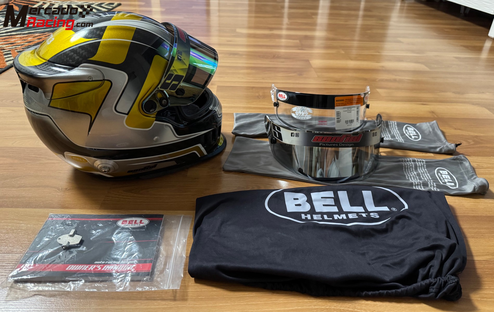 Casco bell gtx3 carbono