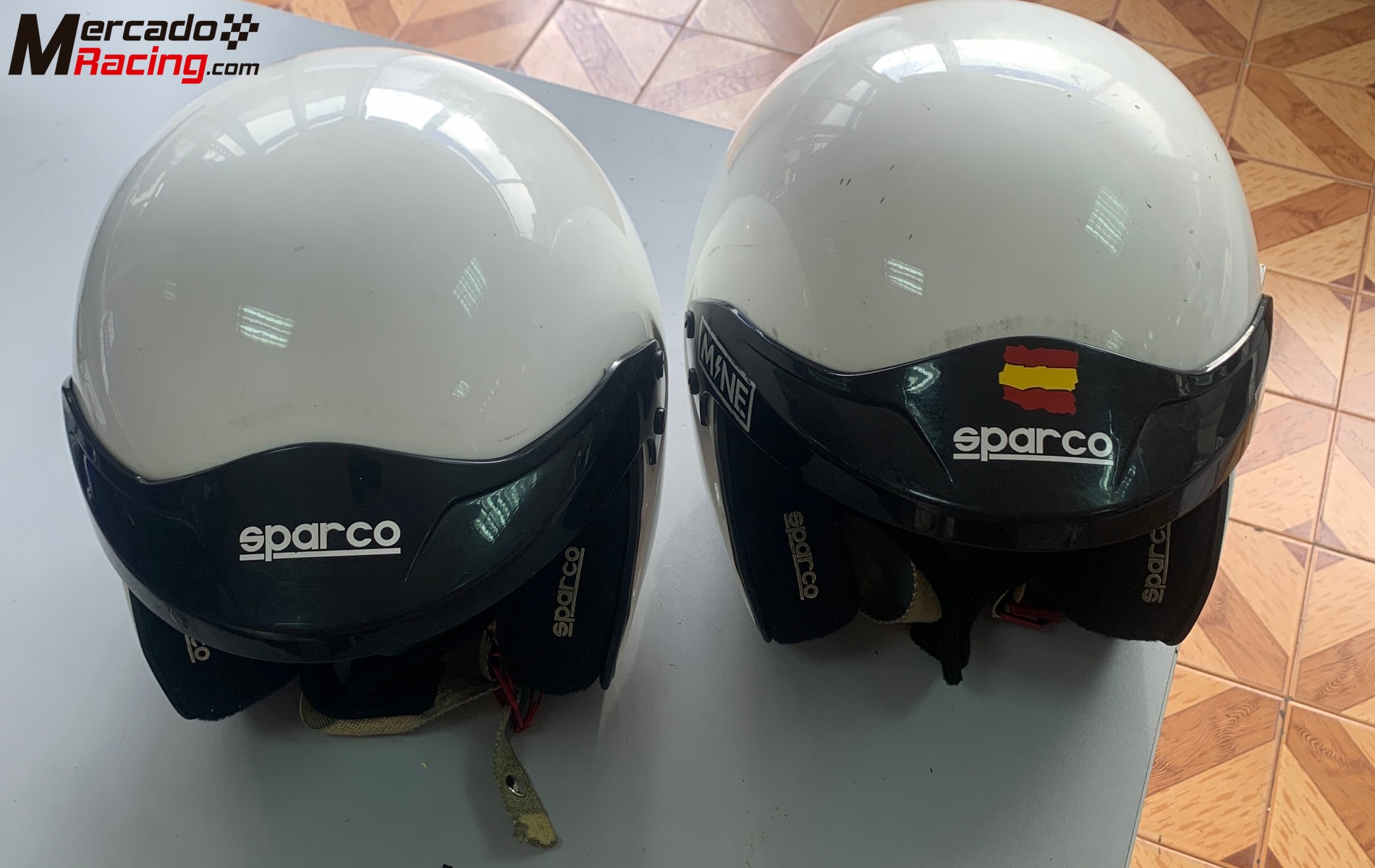 Pareja de cascos sparco pro jr 3