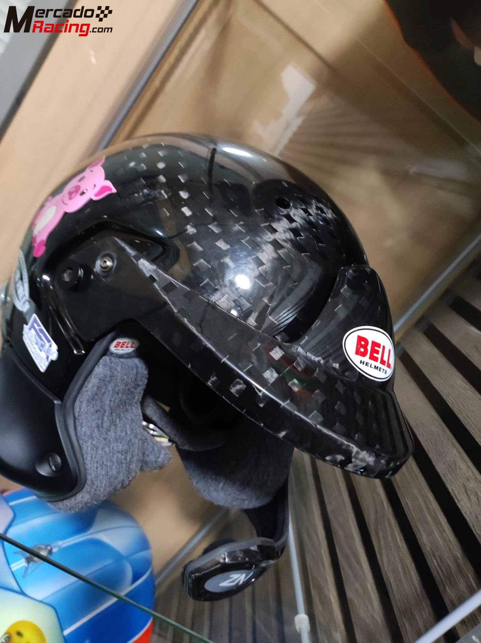 Vendo casco stilo cerrado y bell abierto carbono