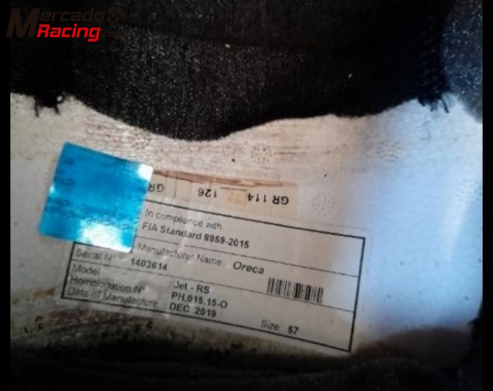 Casco turn one oreca