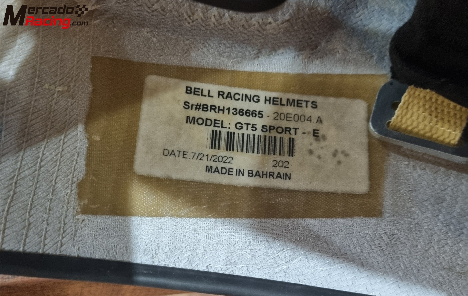 Casco bell gt5 sport blanco