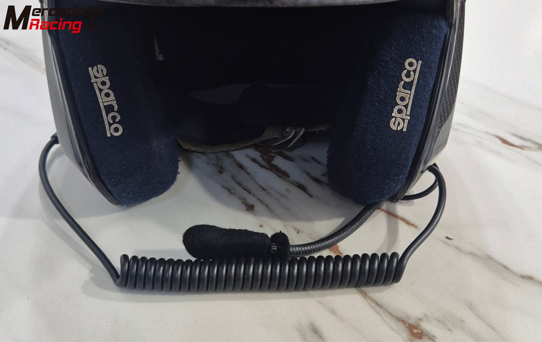 Casco sparco carbono