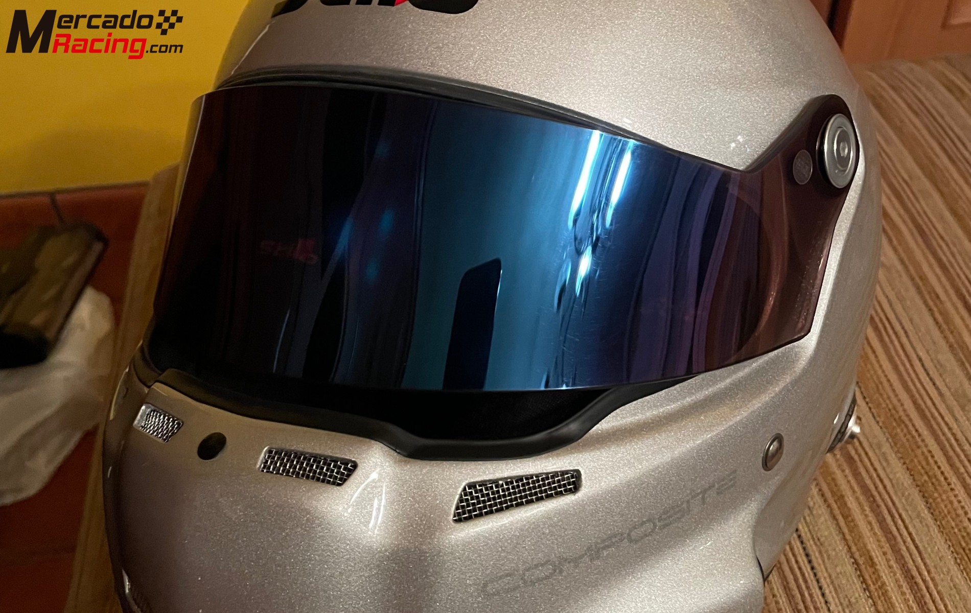 Casco stilo st5 rally con pantalla azul 