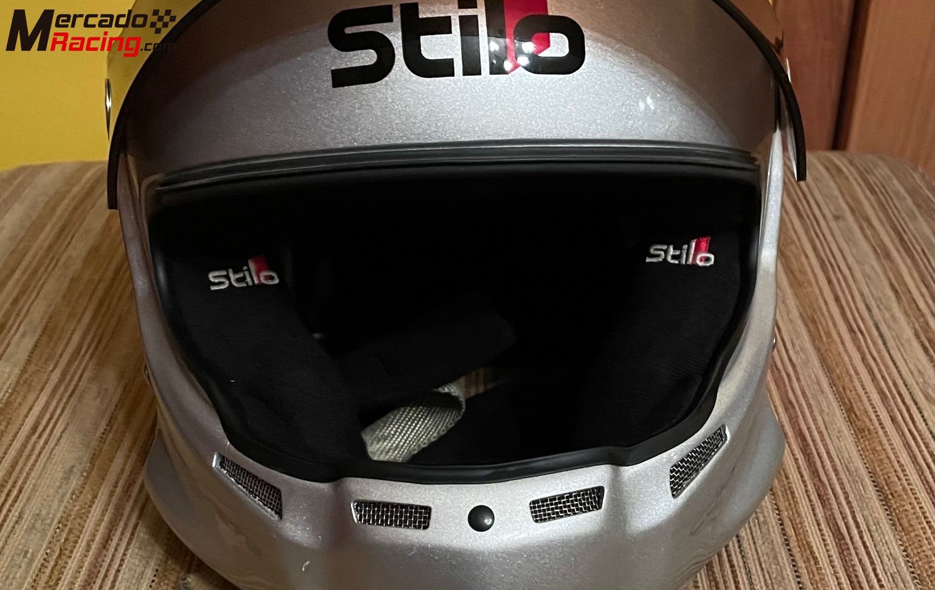 Casco stilo st5 rally con pantalla azul 