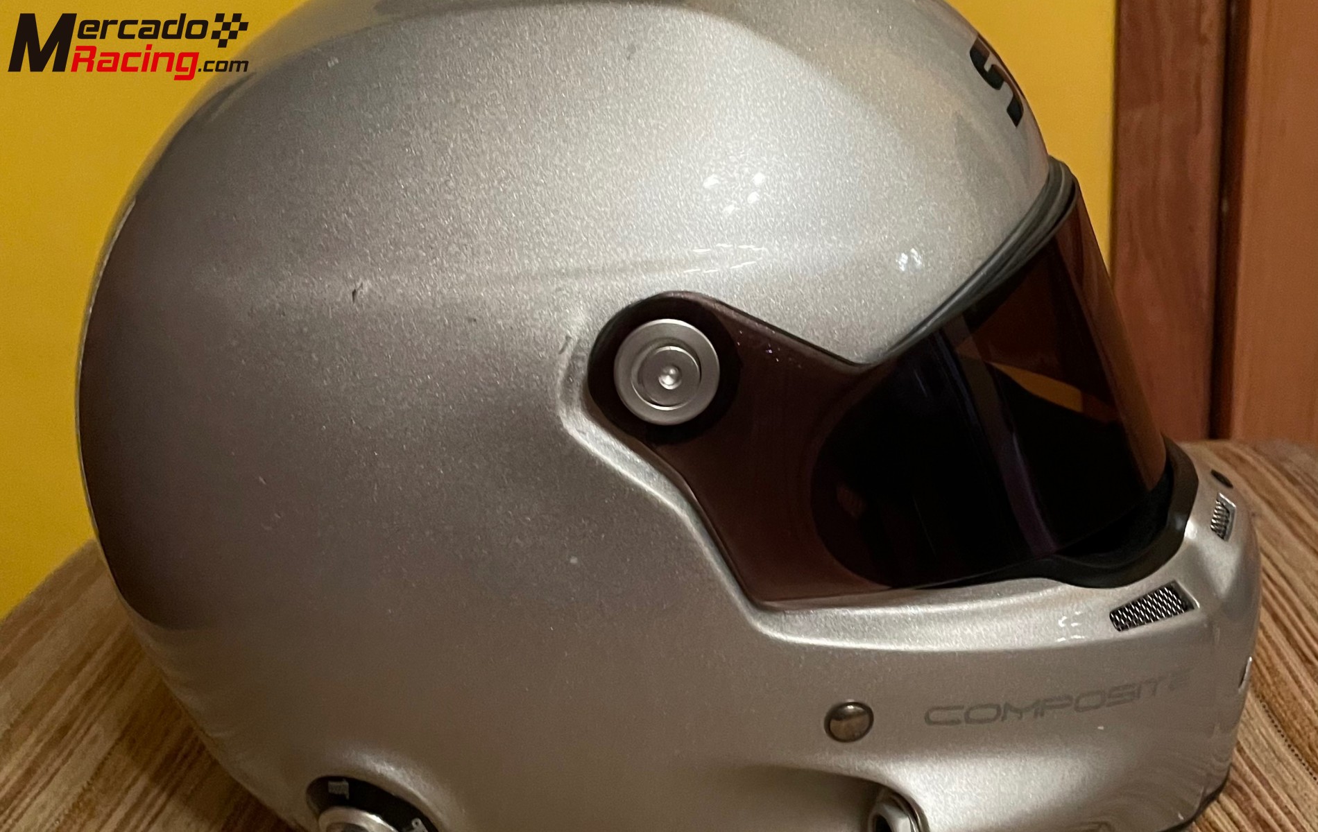 Casco stilo st5 rally con pantalla azul 