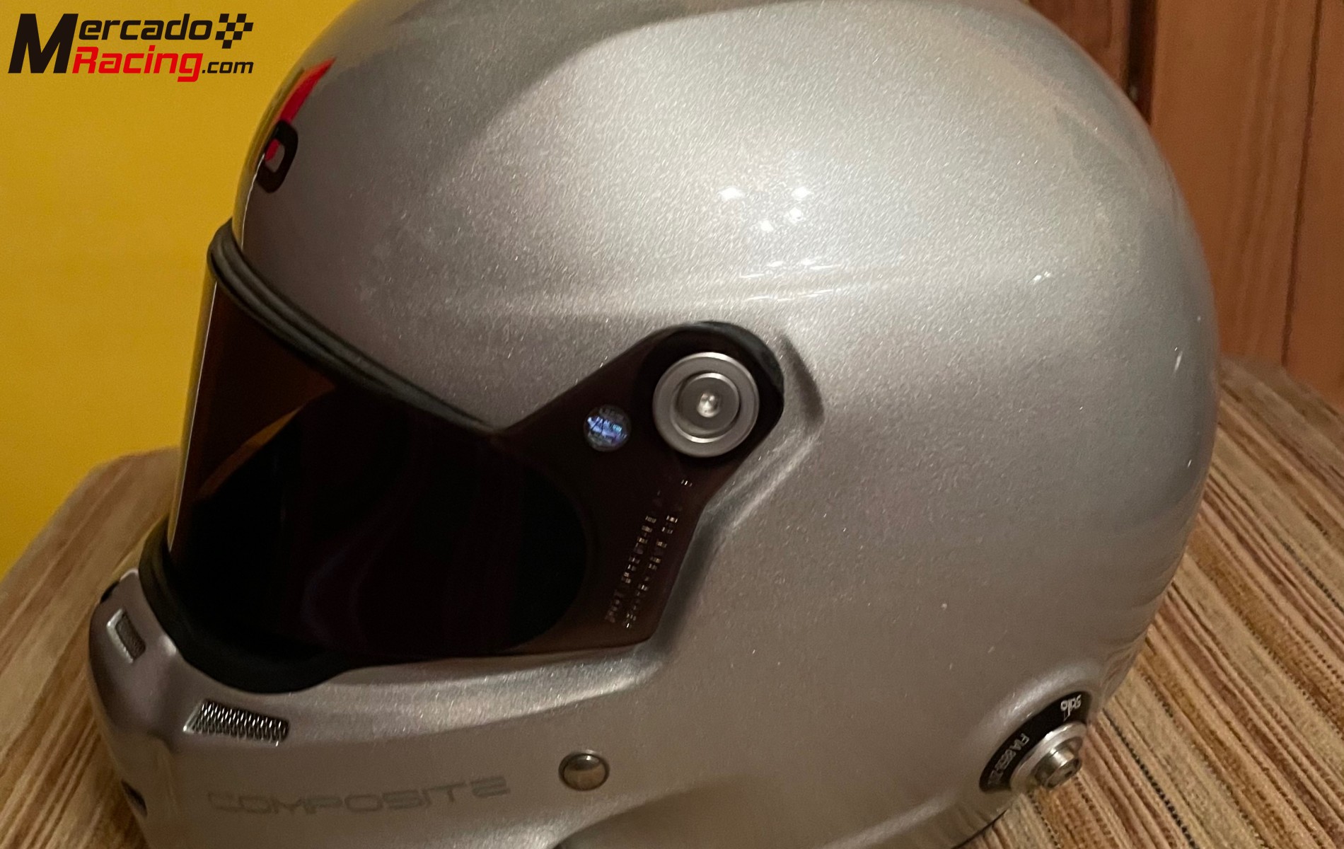 Casco stilo st5 rally con pantalla azul 