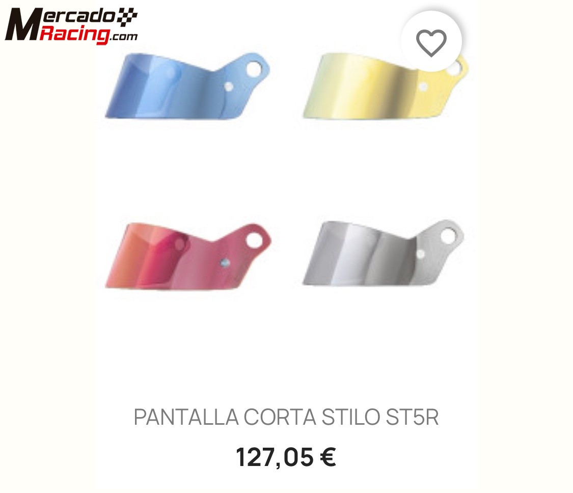 Casco stilo st5 rally con pantalla azul 