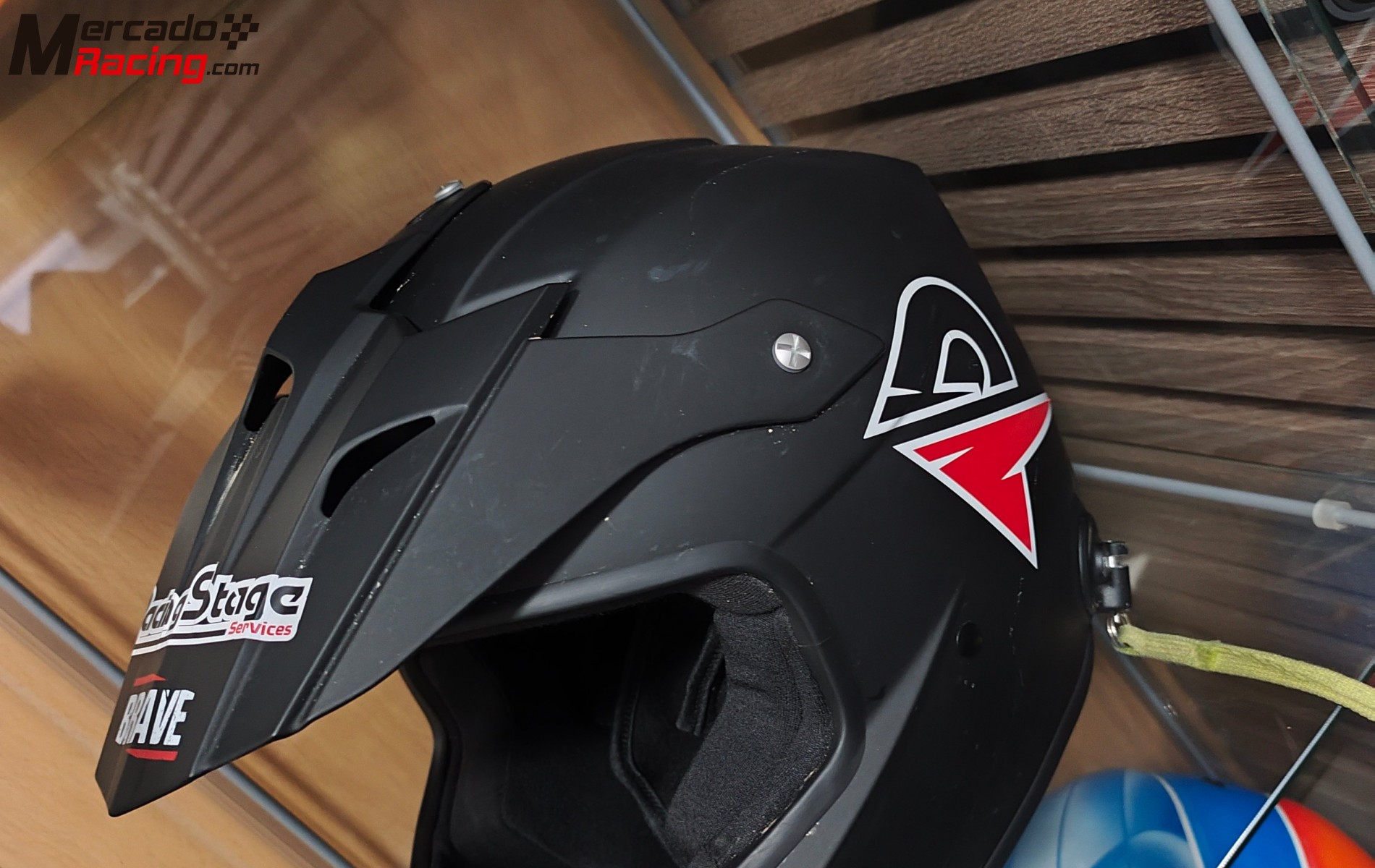 Vendo casco karts cross homologado  + gafas 